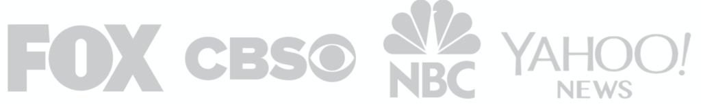 Logos From CBS NBC FOX News and Yahoo News